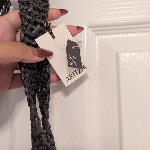 Aritzia Amalfi Straw Tote Bag - Picture 4 of 5